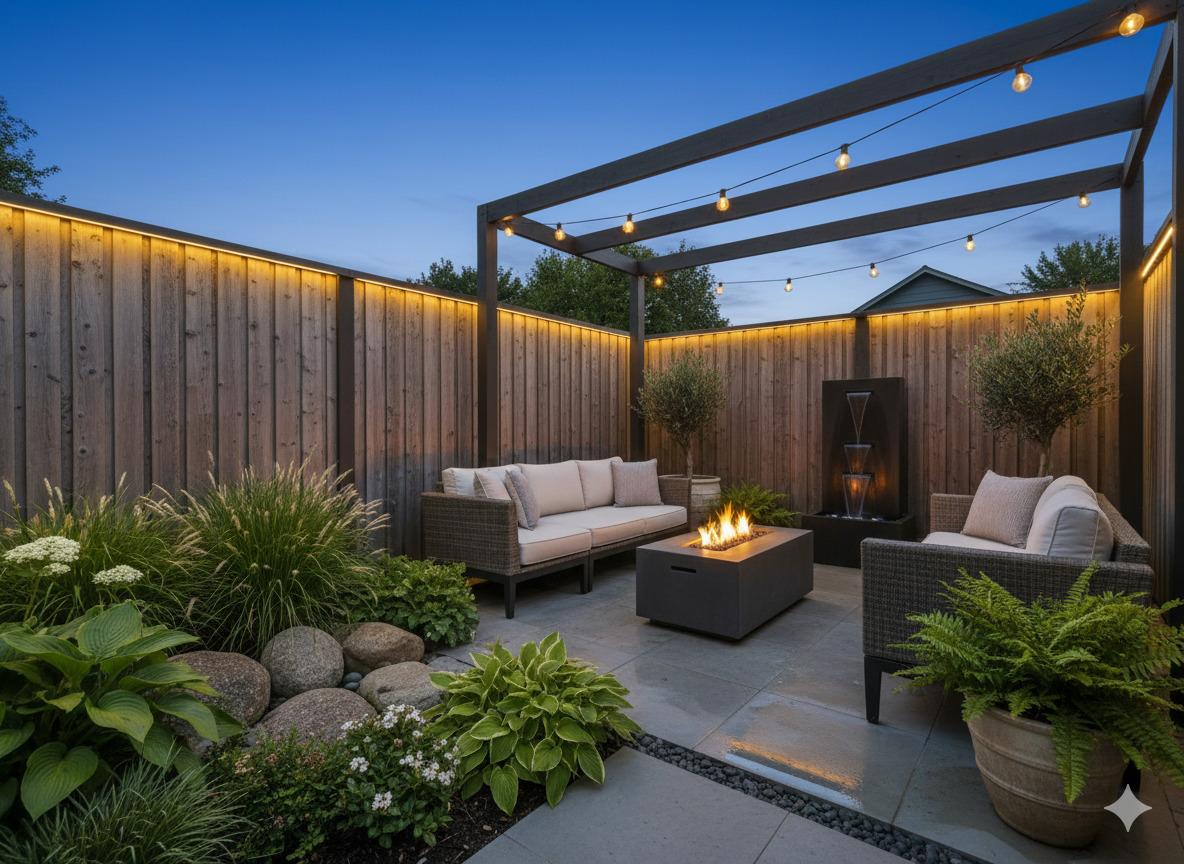 Residential landscape design